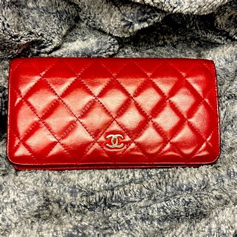 chanel classic quilted flap wallet|Chanel classic bifold wallet.